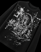 Saint Ruins Waffle Long Sleeve Tee
