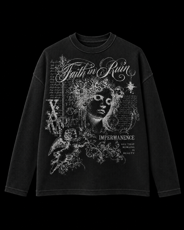Faith in Ruin Waffle Long Sleeve