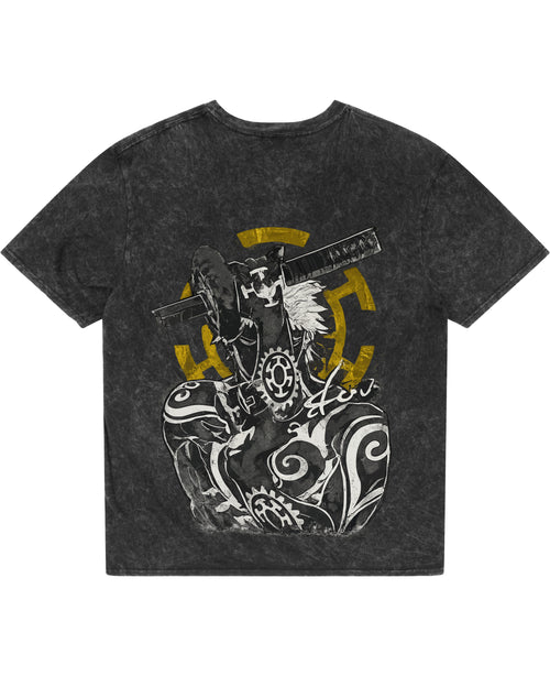 Acidwash Oversized T-shirt Back Design