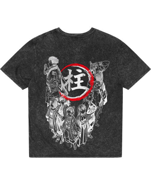 Acidwash Oversized T-shirt Back Design