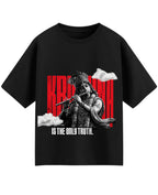 Black Oversized T-shirt Front Design