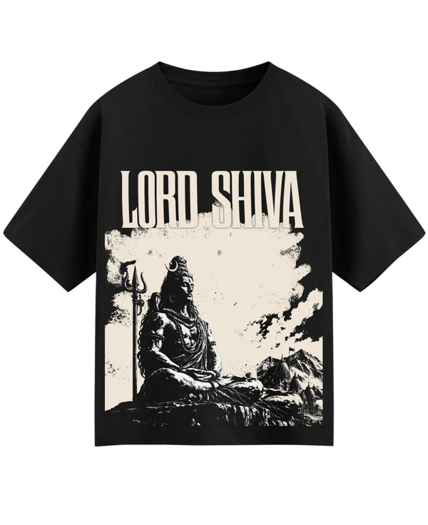 Lord Shiva Oversized Graphic Tee