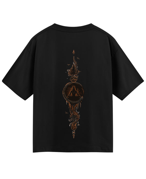 Mahadev Ascend Oversized Graphic Tee