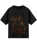 Black Oversized T-shirt Front Design