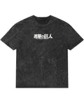 Acidwash Oversized T-shirt Front Design