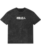 Acidwash Oversized T-shirt Front Design